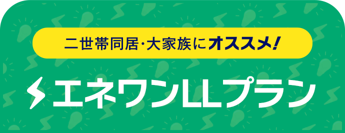 二世帯同居・大家族にオススメ！ エネワンダフル