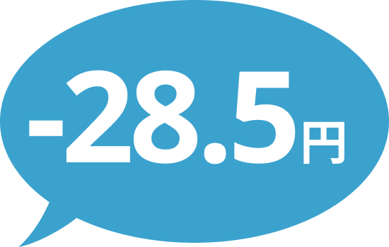 -28.5円